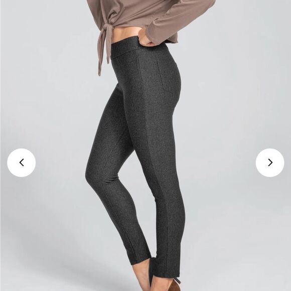 Honeylove shaping Gray dress pants- like new!EUC! Size small - Picture 2 of 10